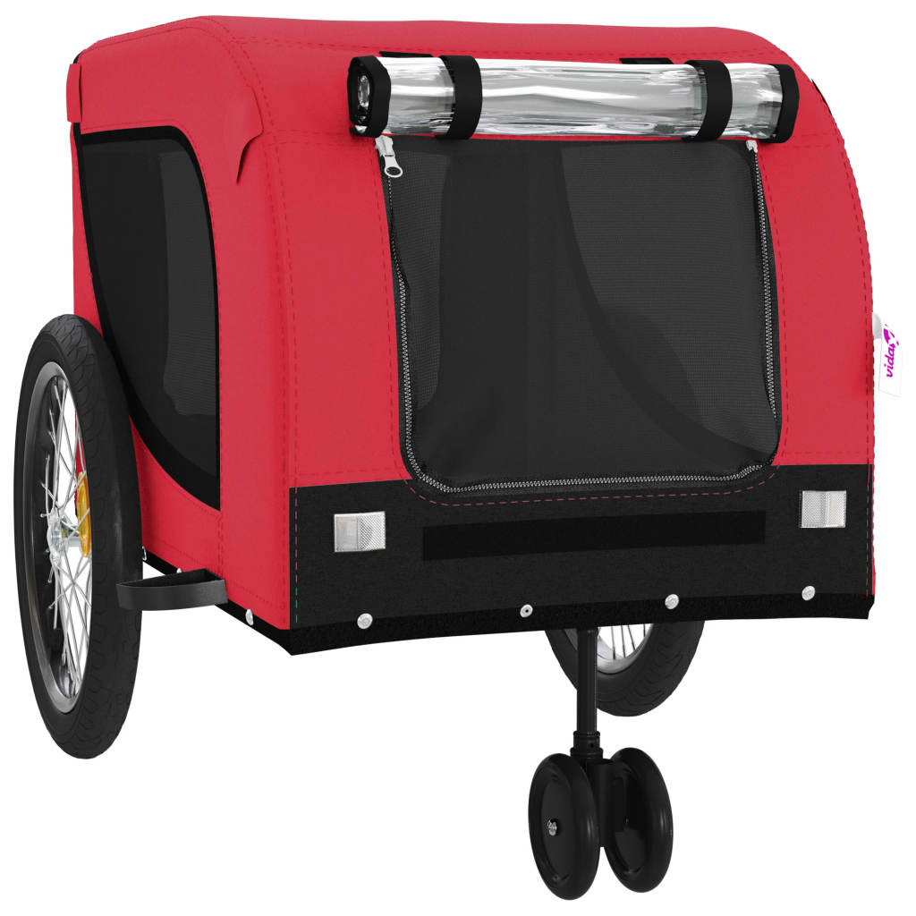 8720845771126_g_en_hd_2 vidaXL Pet Bike Trailer Red and Black Oxford Fabric and Iron - Image 4