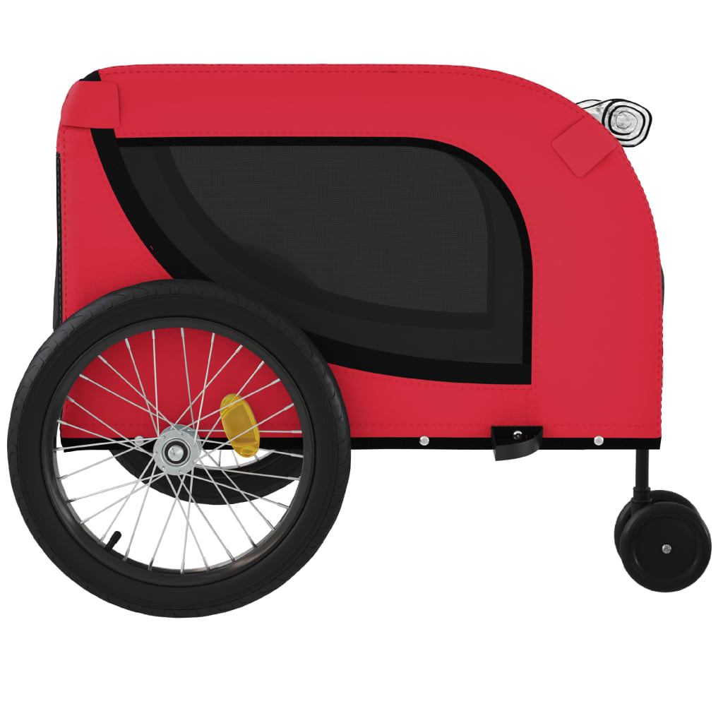 8720845771126_g_en_hd_4 vidaXL Pet Bike Trailer Red and Black Oxford Fabric and Iron - Image 6