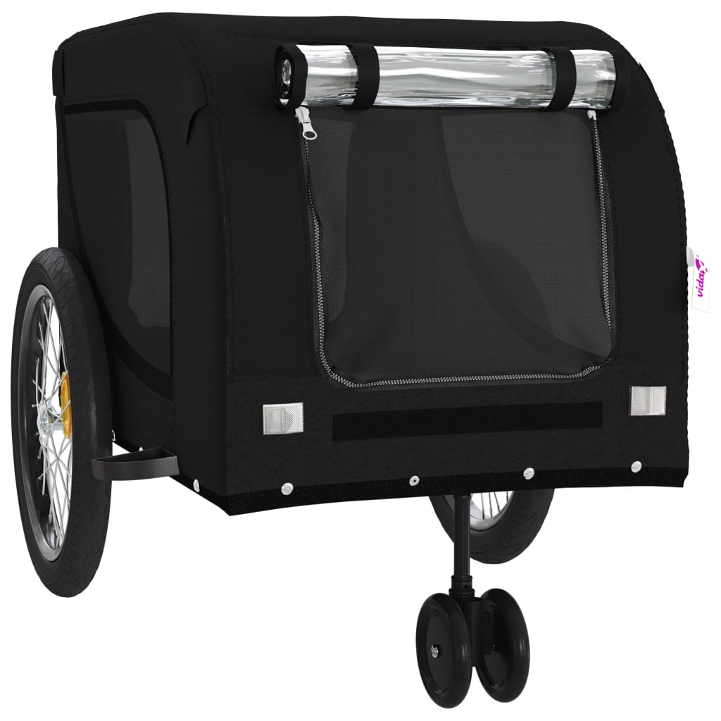 8720845771164_g_en_hd_2 vidaXL Pet Bike Trailer Black Oxford Fabric and Iron - Image 4