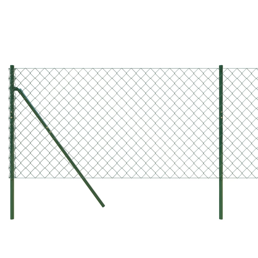 8720845771195_g_en_hd_2 vidaXL Chain Link Fence Green 1x10 m - Image 4