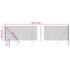 vidaXL Chain Link Fence Green 1x10 m - Image 5