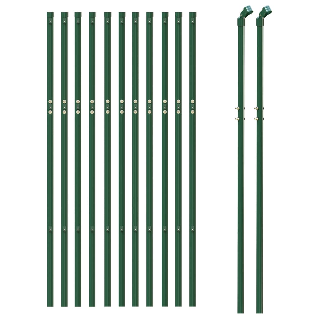 8720845771263_g_en_hd_1 vidaXL Chain Link Fence Green 0.8x25 m - Image 3