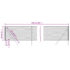 vidaXL Chain Link Fence Green 0.8x25 m - Image 5