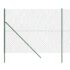 vidaXL Chain Link Fence Green 1.6x25 m - Image 5
