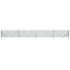 vidaXL Chain Link Fence with Spike Anchors Green 0.8x10 m - Image 2