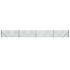 vidaXL Chain Link Fence with Spike Anchors Green 1x10 m - Image 2