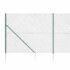 vidaXL Chain Link Fence with Spike Anchors Green 1.4x25 m - Image 5