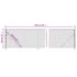 vidaXL Chain Link Fence with Flange Green 1x10 m - Image 6