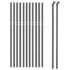 vidaXL Chain Link Fence Anthracite 1x25 m - Image 3