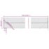 vidaXL Chain Link Fence Anthracite 1.6x25 m - Image 6
