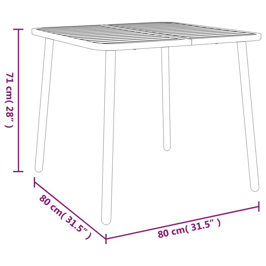 8720845775087_g_en_hd_4 vidaXL Garden Table Anthracite 80x80x71 cm Steel - Image 6