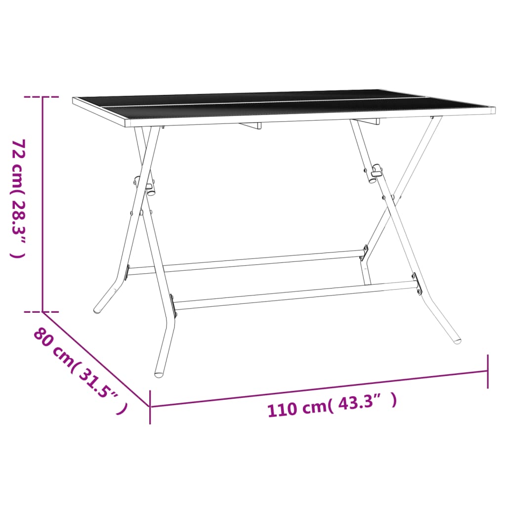 8720845775209_g_en_hd_7 vidaXL Folding Garden Table Anthracite 110x80x72 cm Steel Mesh - Image 9