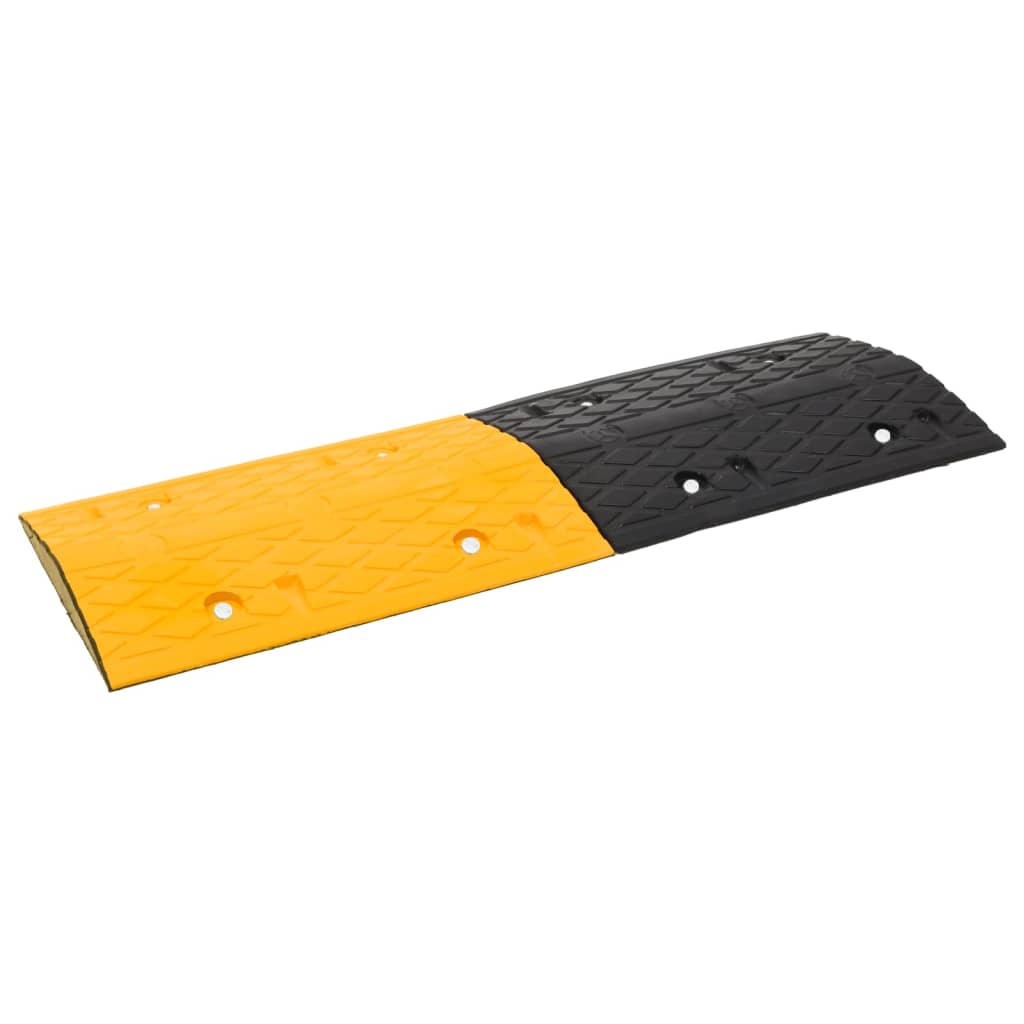 8720845777043_g_en_hd_1 vidaXL Speed Hump 2 pcs Yellow&Black 97x32.5x4 cm Rubber - Image 2
