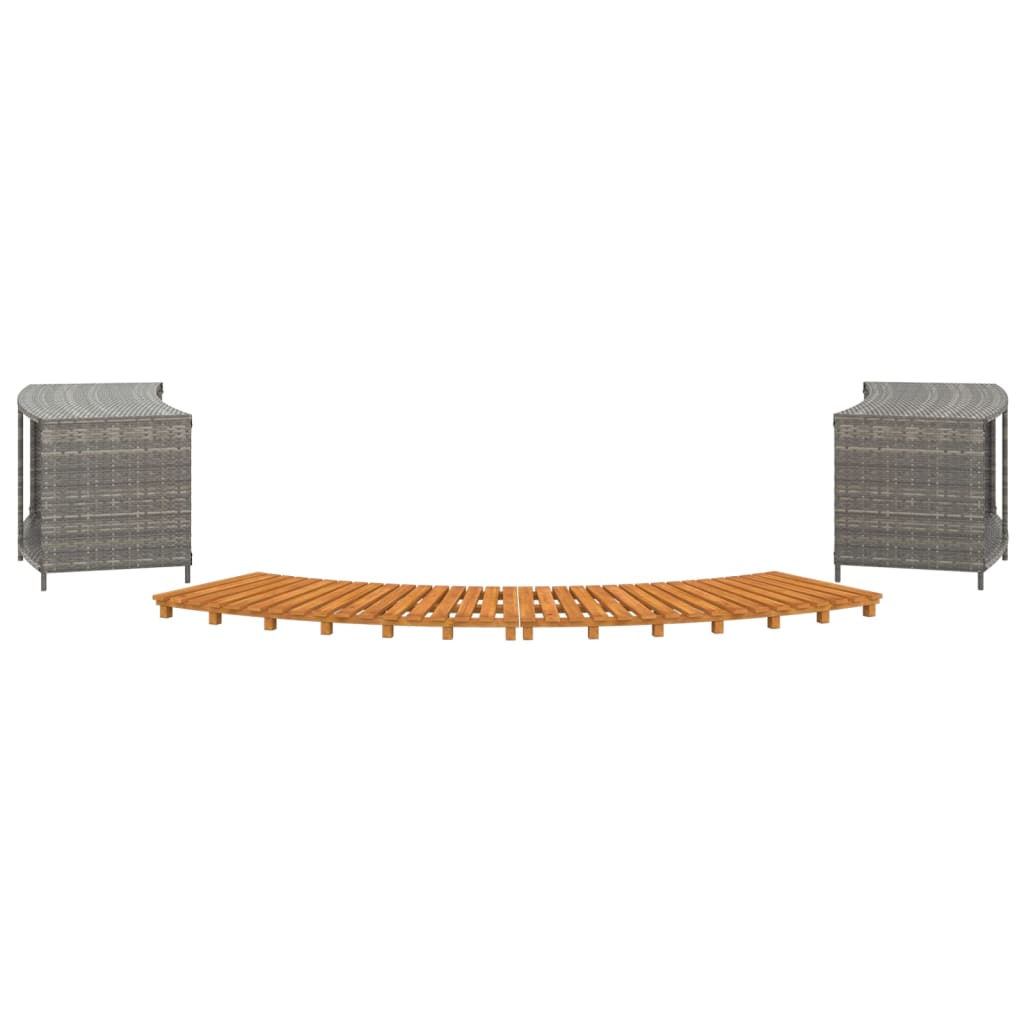 8720845777678_a_en_hd_1 vidaXL Hot Tub Surround Grey Poly Rattan and Solid Wood Acacia - Image 2
