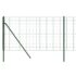 vidaXL Wire Mesh Fence Green 0.8x25 m Galvanised Steel - Image 4