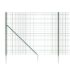 vidaXL Wire Mesh Fence with Spike Anchors Green 1.6x25 m - Image 4