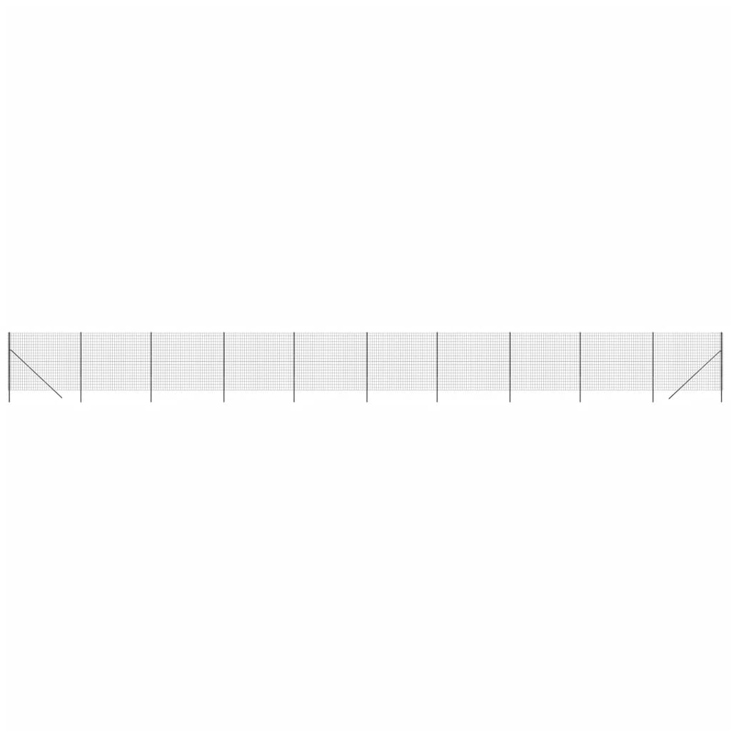 8720845779603_a_en_hd_1 vidaXL Wire Mesh Fence Anthracite 1.4x25 m Galvanised Steel - Image 2