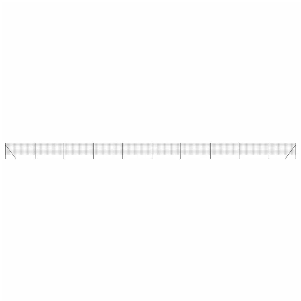 8720845779733_a_en_hd_1 vidaXL Wire Mesh Fence Anthracite 0.8x25 m Galvanised Steel - Image 2