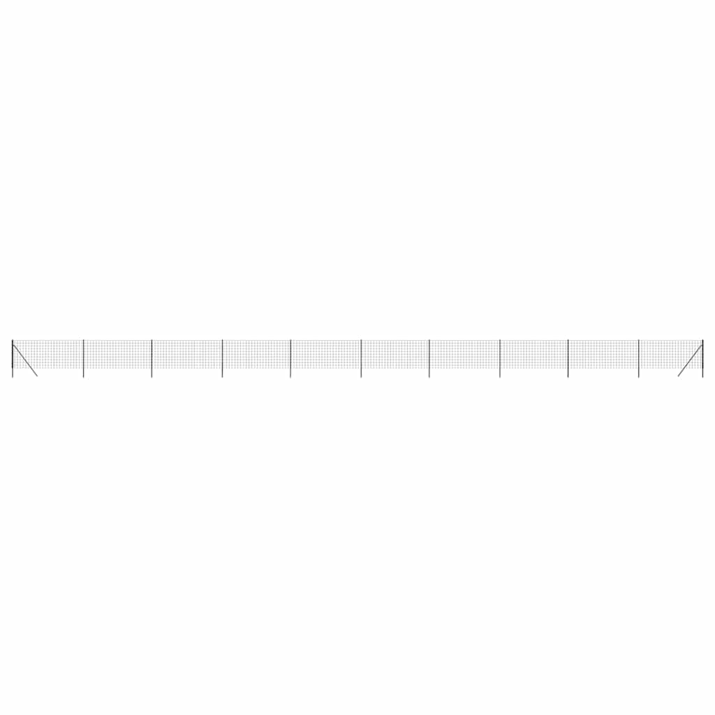 8720845779740_a_en_hd_1 vidaXL Wire Mesh Fence Anthracite 1x25 m Galvanised Steel - Image 2