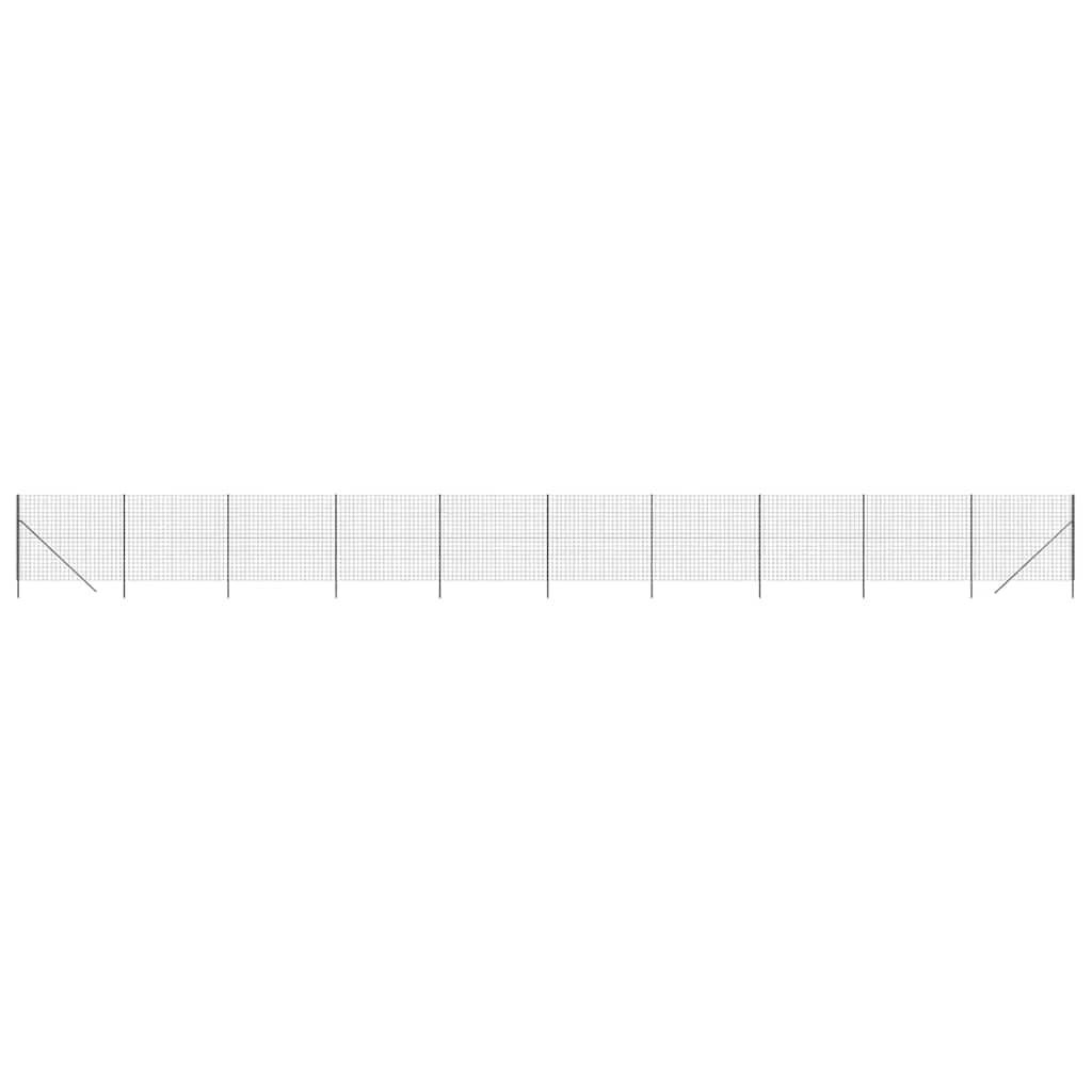8720845779764_a_en_hd_1 vidaXL Wire Mesh Fence Anthracite 1.4x25 m Galvanised Steel - Image 2