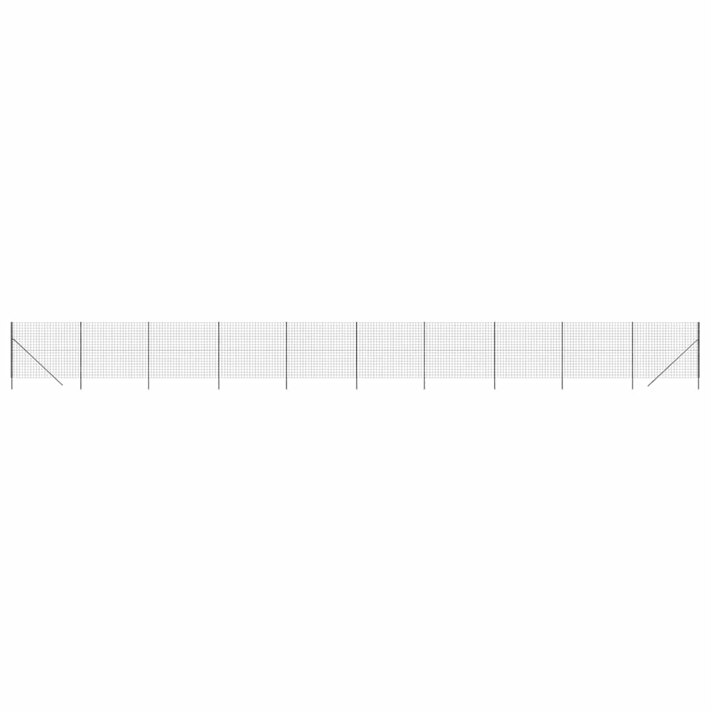 8720845779788_a_en_hd_1 vidaXL Wire Mesh Fence Anthracite 1.8x25 m Galvanised Steel - Image 2