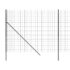 vidaXL Wire Mesh Fence Anthracite 1.8x25 m Galvanised Steel - Image 5