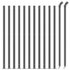 vidaXL Wire Mesh Fence with Flange Anthracite 1x25 m - Image 3