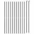 vidaXL Wire Mesh Fence with Flange Anthracite 1.4x25 m - Image 3