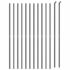 vidaXL Wire Mesh Fence with Flange Anthracite 1.6x25 m - Image 3