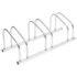 vidaXL Bike Rack for 3 Bikes Galvanised Steel
