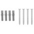 vidaXL Bike Rack for 5 Bikes Galvanised Steel - Image 5