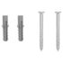 vidaXL Bike Rack for 2 Bikes Black Steel - Image 5