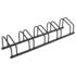 vidaXL Bike Rack for 5 Bikes Black Steel