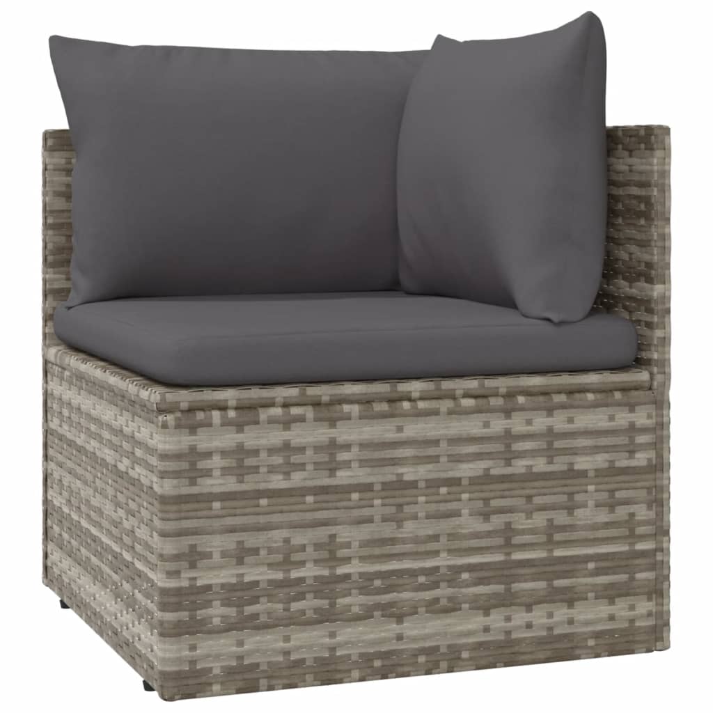 8720845783754_g_en_hd_3 vidaXL 10 Piece Garden Lounge Set with Cushions Grey Poly Rattan - Image 5