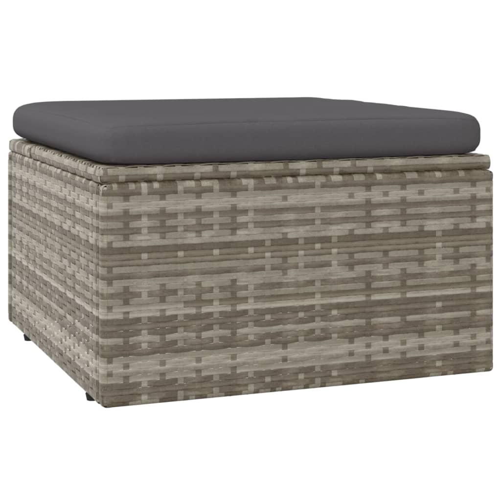 8720845783754_g_en_hd_5 vidaXL 10 Piece Garden Lounge Set with Cushions Grey Poly Rattan - Image 7