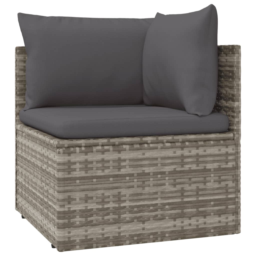 8720845784546_g_en_hd_3 vidaXL 10 Piece Garden Lounge Set with Cushions Grey Poly Rattan - Image 5