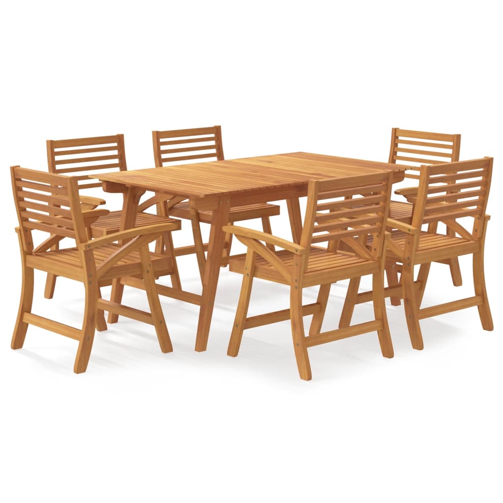 8720845785475_a_en_hd_1 vidaXL 7 Piece Garden Dining Set Solid Wood Acacia - Image 2