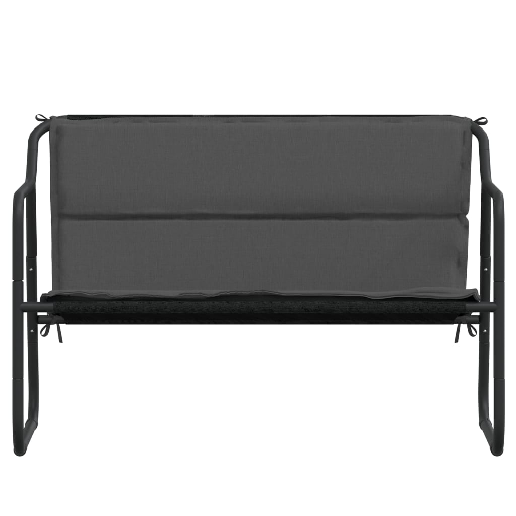8720845787059_g_en_hd_1 vidaXL 2-Seater Garden Bench with Cushion Anthracite Steel - Image 3