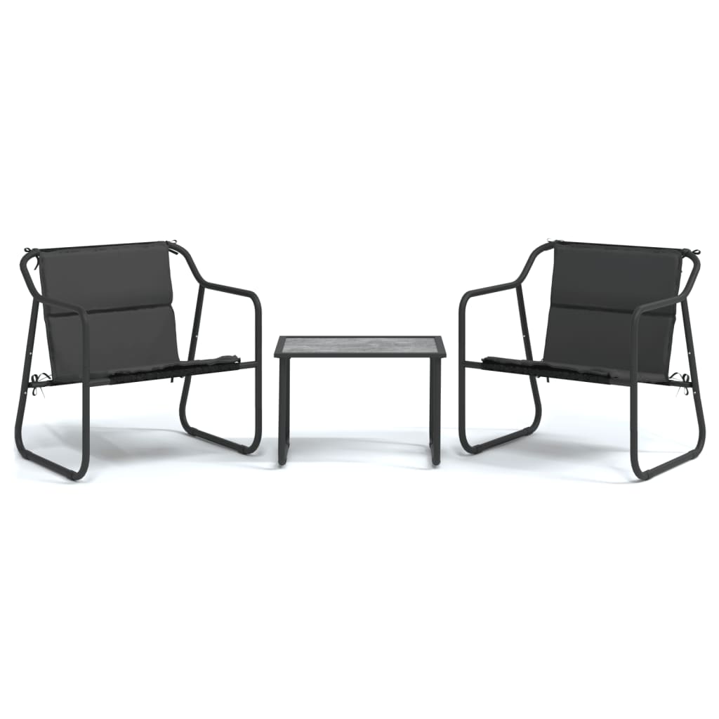 8720845787066_a_en_hd_1 vidaXL 3 Piece Garden Lounge Set with Cushions Anthracite Steel - Image 2