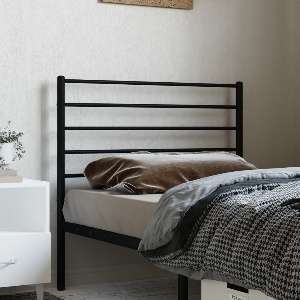 8720845787837_g_en_hd_1 vidaXL Metal Headboard Black 90 cm - Image 3