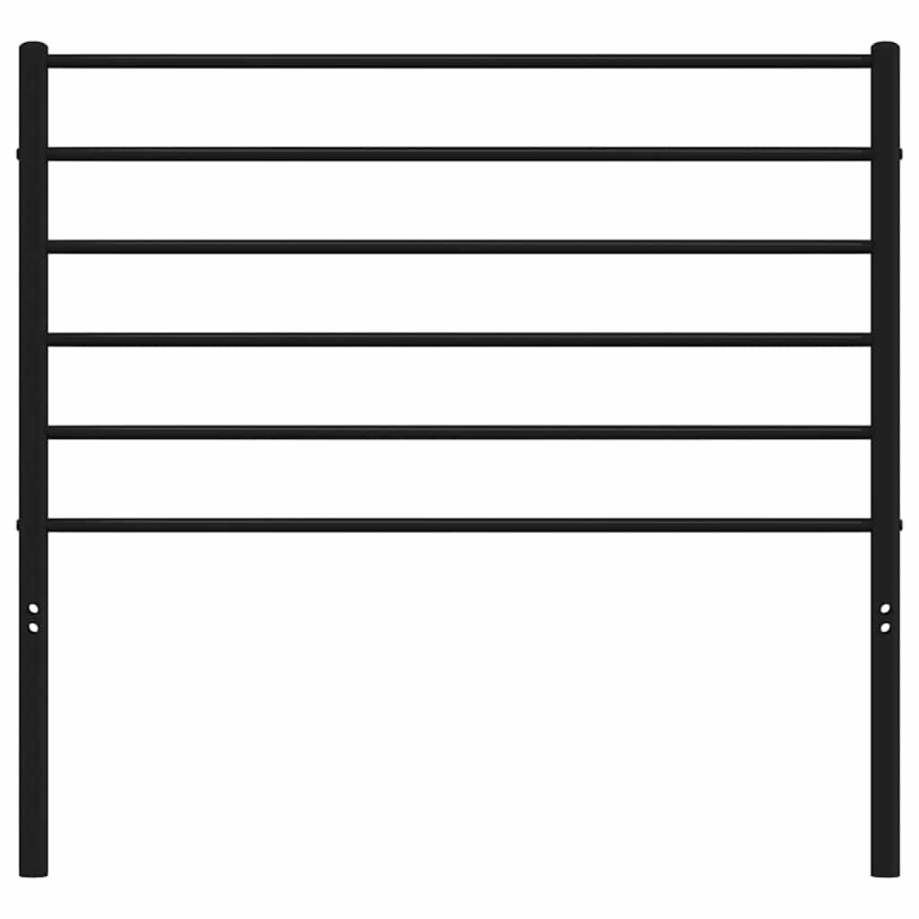 8720845787837_g_en_hd_2 vidaXL Metal Headboard Black 90 cm - Image 4