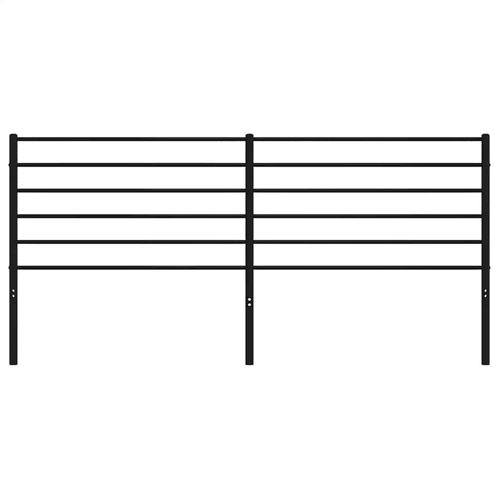 8720845787912_g_en_hd_2 vidaXL Metal Headboard Black 183 cm King - Image 4