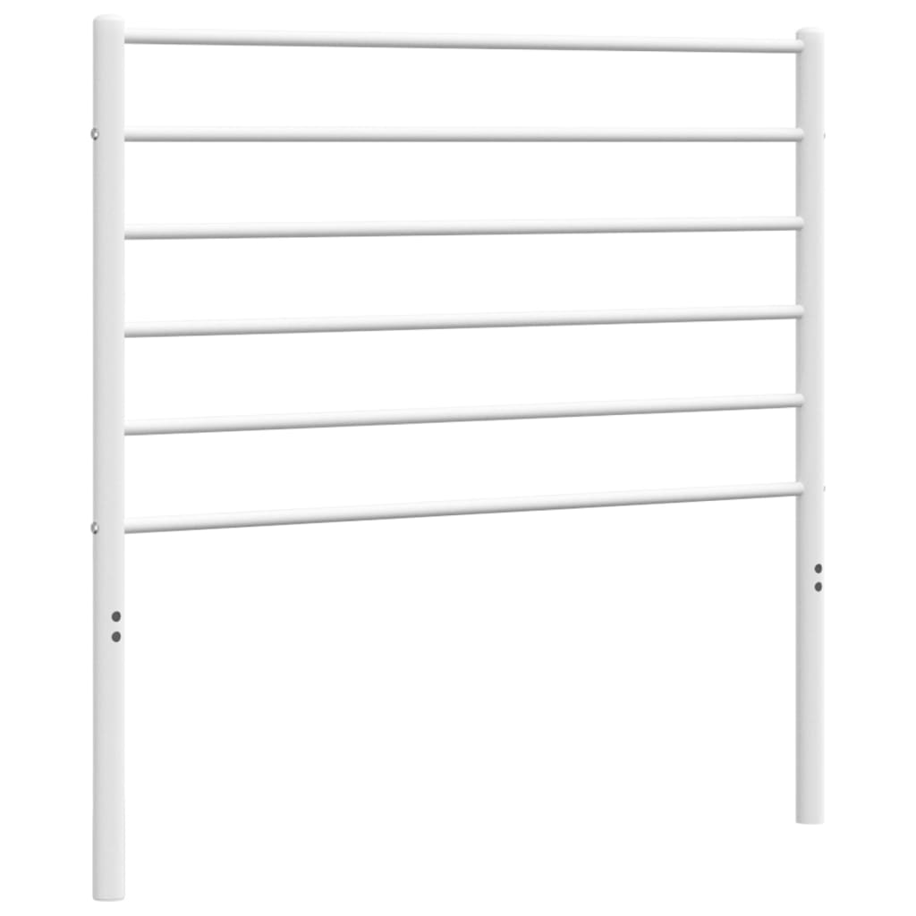 8720845788322_a_en_hd_1 vidaXL Metal Headboard White 90 cm - Image 2