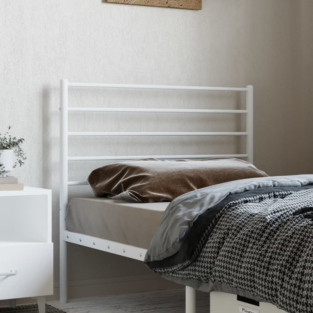 8720845788322_g_en_hd_1 vidaXL Metal Headboard White 90 cm - Image 3