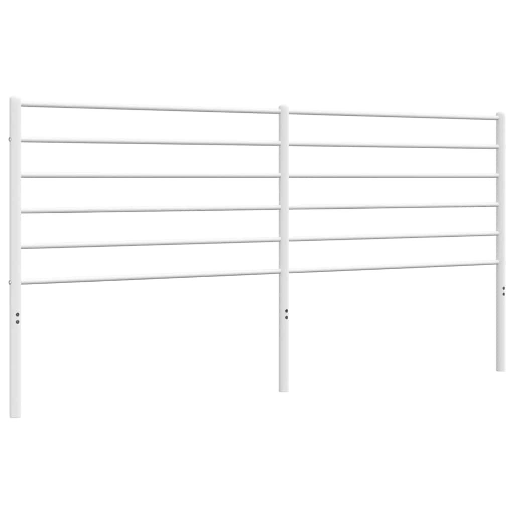 8720845788407_a_en_hd_1 vidaXL Metal Headboard White 183 cm King - Image 2