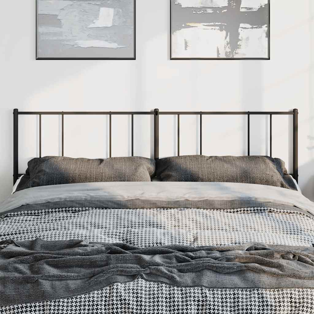 8720845788896_g_en_hd_1 vidaXL Metal Headboard Black 183 cm King - Image 3