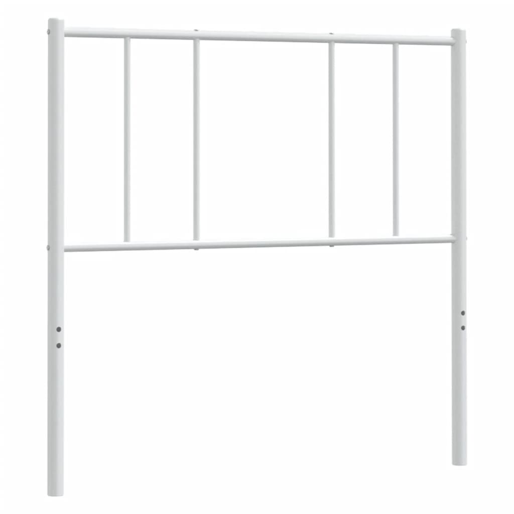 8720845789305_a_en_hd_1 vidaXL Metal Headboard White 90 cm - Image 2