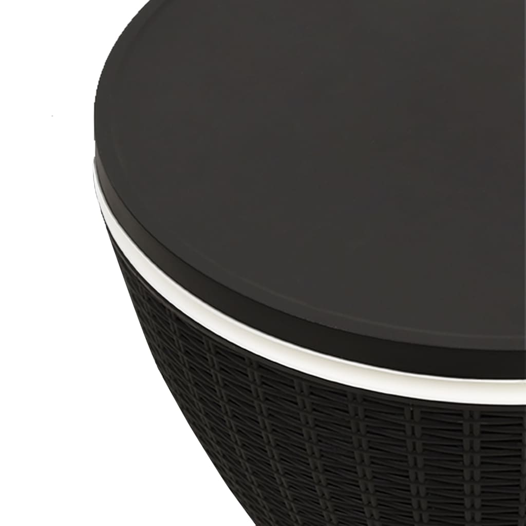 8720845789527_g_en_hd_3 vidaXL 3-in-1 Ice Cooler Table Black Polypropylene - Image 5