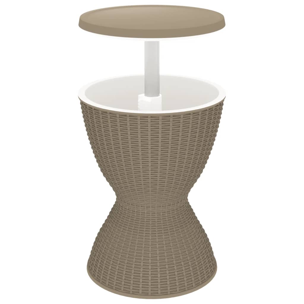 8720845789534_a_en_hd_1 vidaXL 3-in-1 Ice Cooler Table Light Brown Polypropylene - Image 2