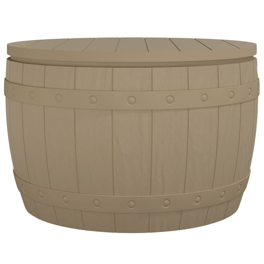 8720845789572_a_en_hd_1 vidaXL 3-in-1 Garden Storage Box Light Brown Polypropylene - Image 2